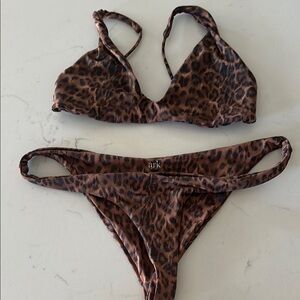 Ark Leopard Print Bikini Set